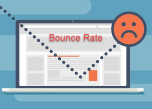 bounce rate graph