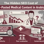 Copy-Pasted Medical Content in Arabic