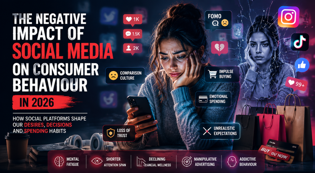 Negative Impact of Social Media on Consumer Behaviour in 2026