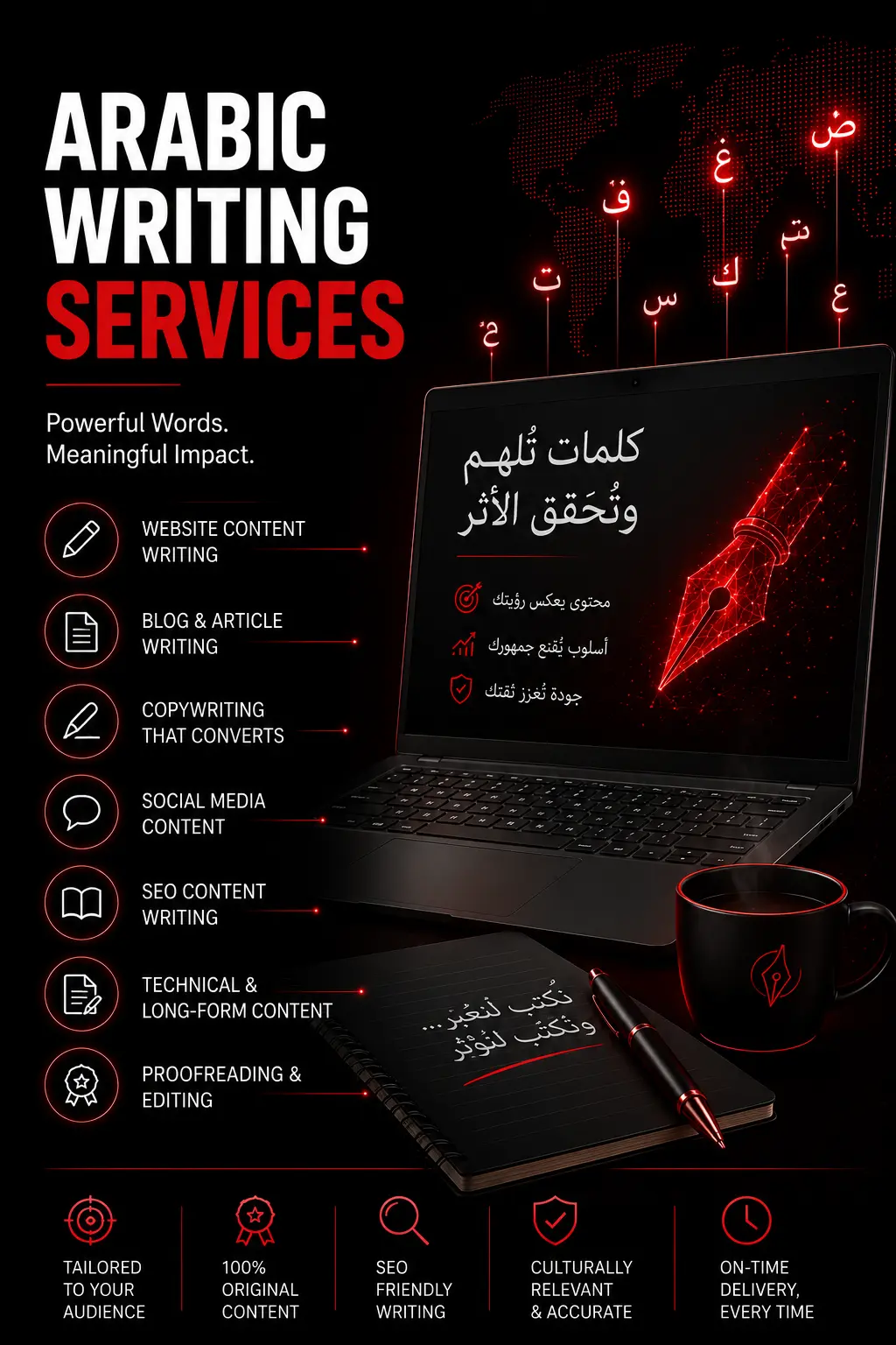 Arabic Writing Services