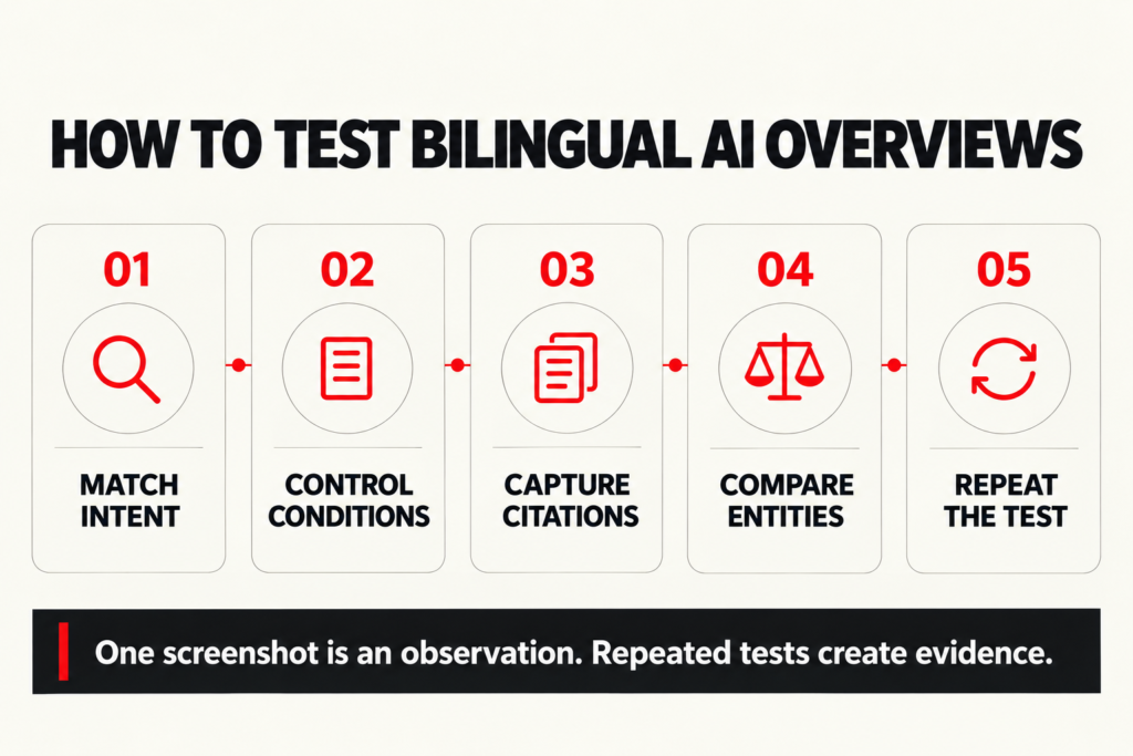Arabic vs english ai overviews