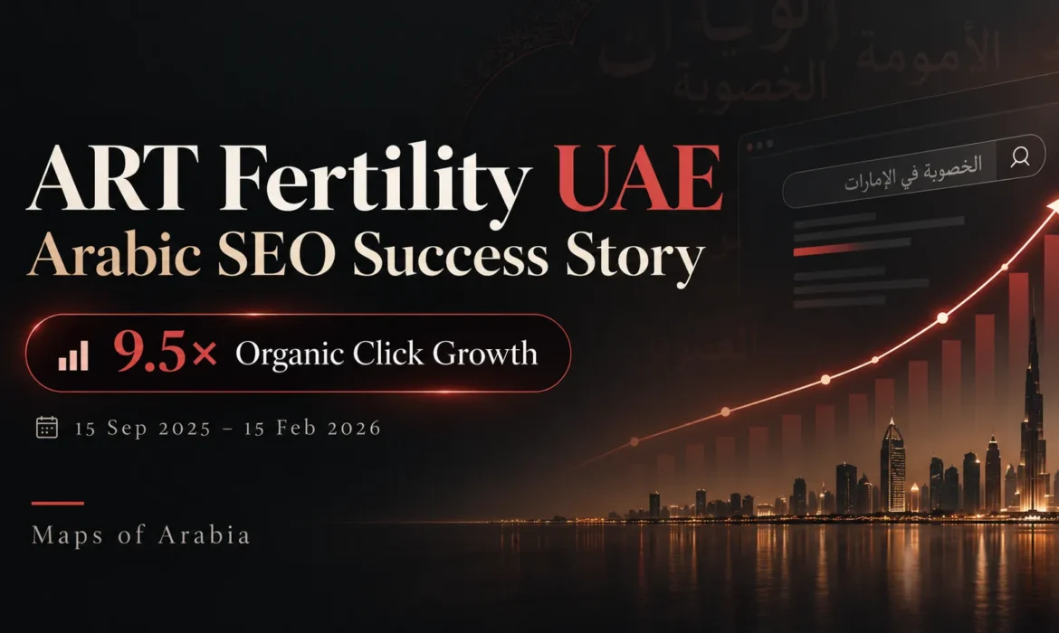 ART Fertility UAE SEO Success Story